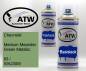 Preview: Chevrolet, Medium Meander Green Metallic, 83 / WA230M: 400ml Sprühdose + 400ml Klarlack - Set, von ATW Autoteile West.
